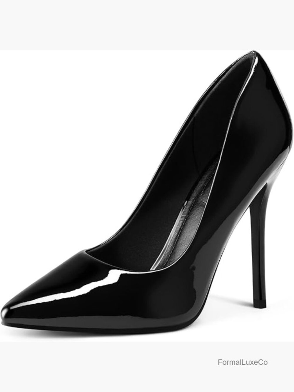 4IN Stiletto Heels Pointed Toe Pumps Slip Resistant Wedding Dress Shoes